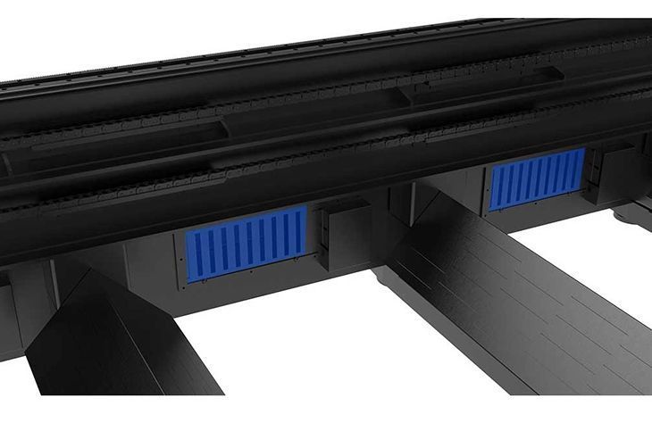 Austauschplattform-Laserschneidemaschine f&uuml;r Bleche