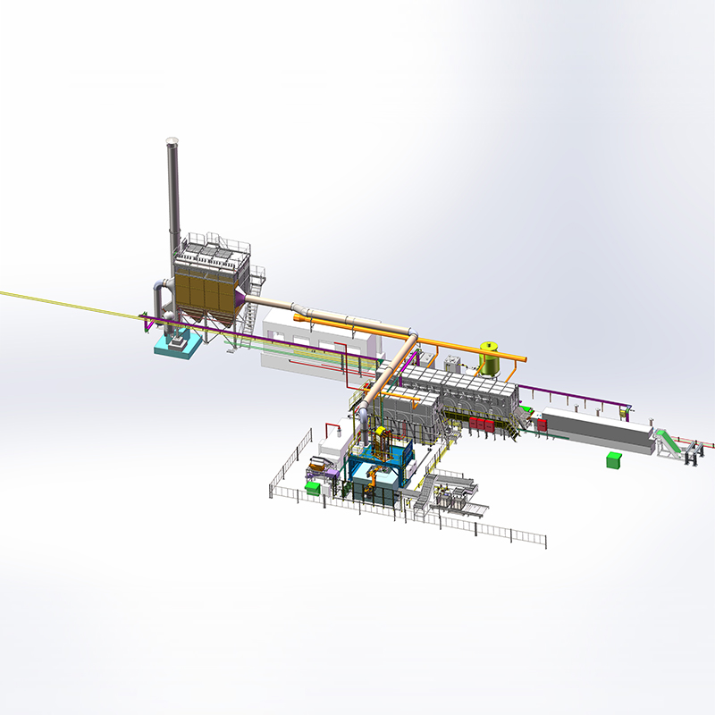 Zentrifugale Feuerverzinkungslinie