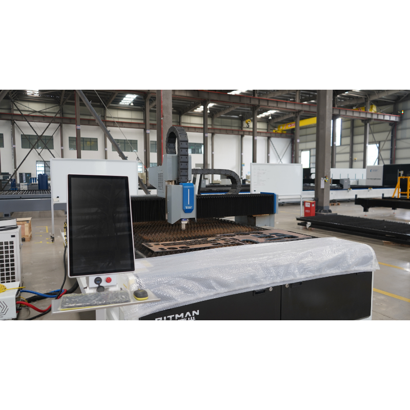 Einzelplattform-Laserschneidemaschine f&uuml;r Bleche