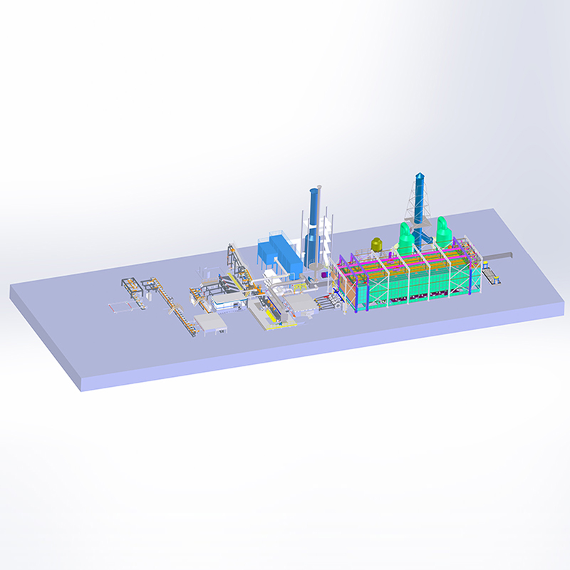 Feuerverzinkungslinie f&uuml;r Stahlrohre