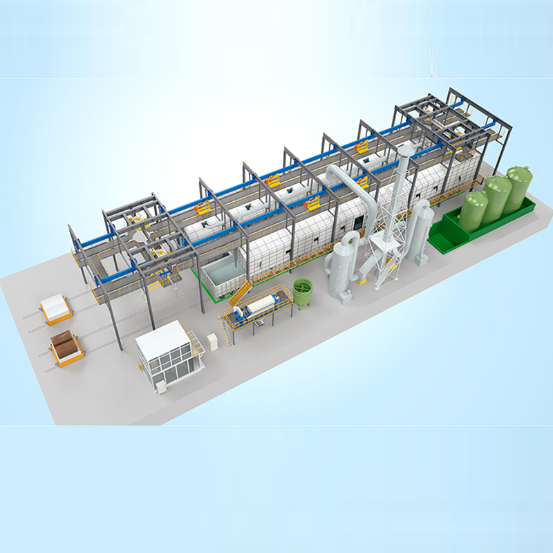 Linie zum Beizen und Phosphatieren von Walzdraht